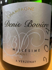 Denis Bovière Millesime 2014 Brut Grand Cru