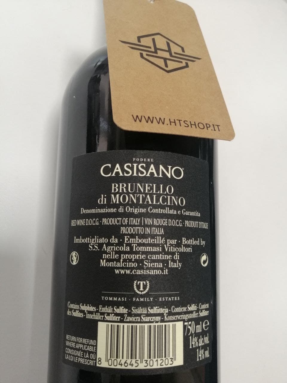 Brunello di Montalcino DOCG 2015 Casisano