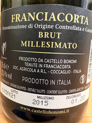 Cru Perdu Franciacorta  Millesimato 2015 Castello Bonomi