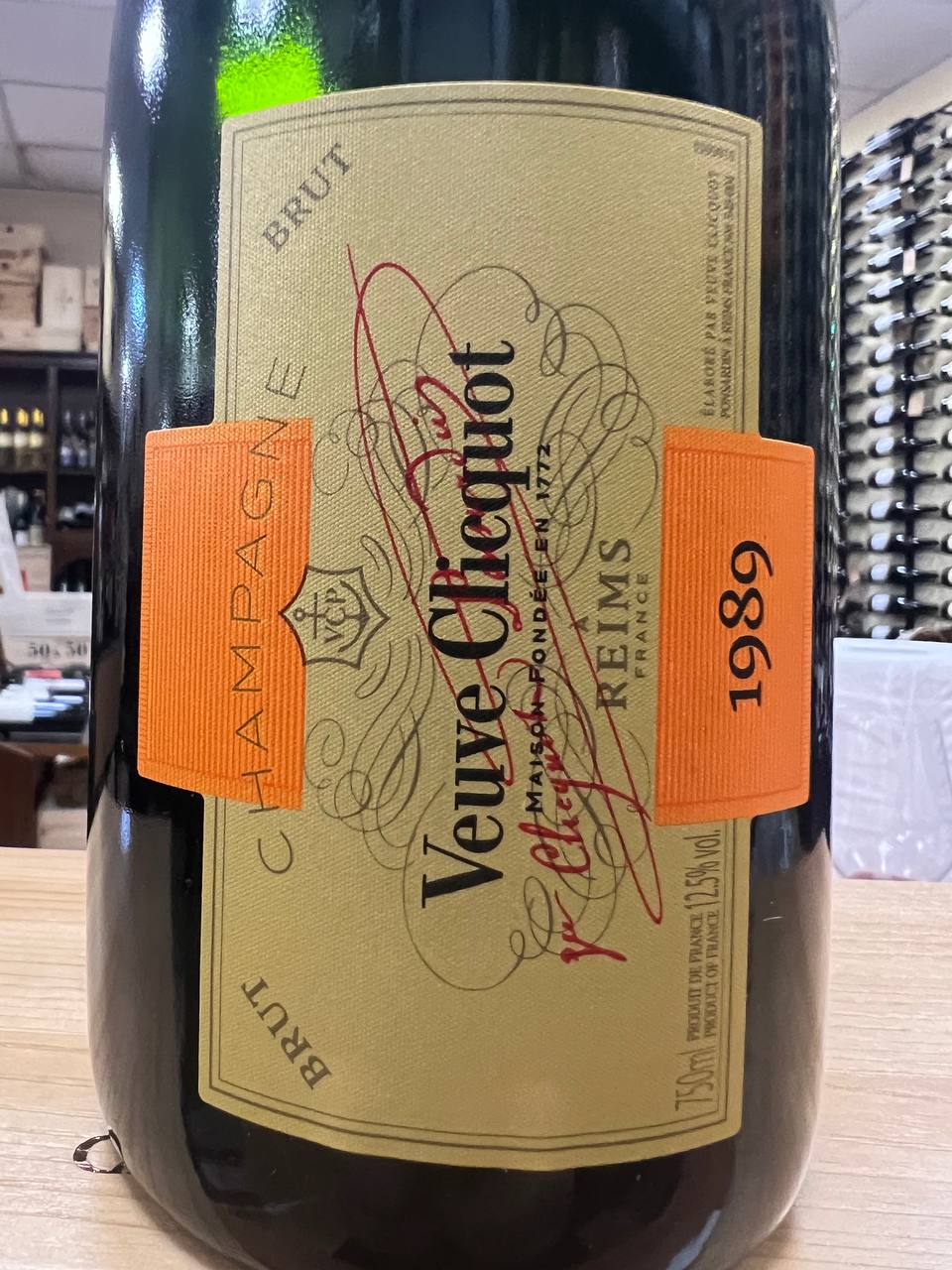 Cave Privée 1989 Champagne Vintage Veuve Clicquot
