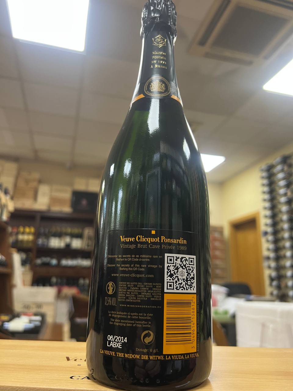 Cave Privée 1989 Champagne Vintage Veuve Clicquot