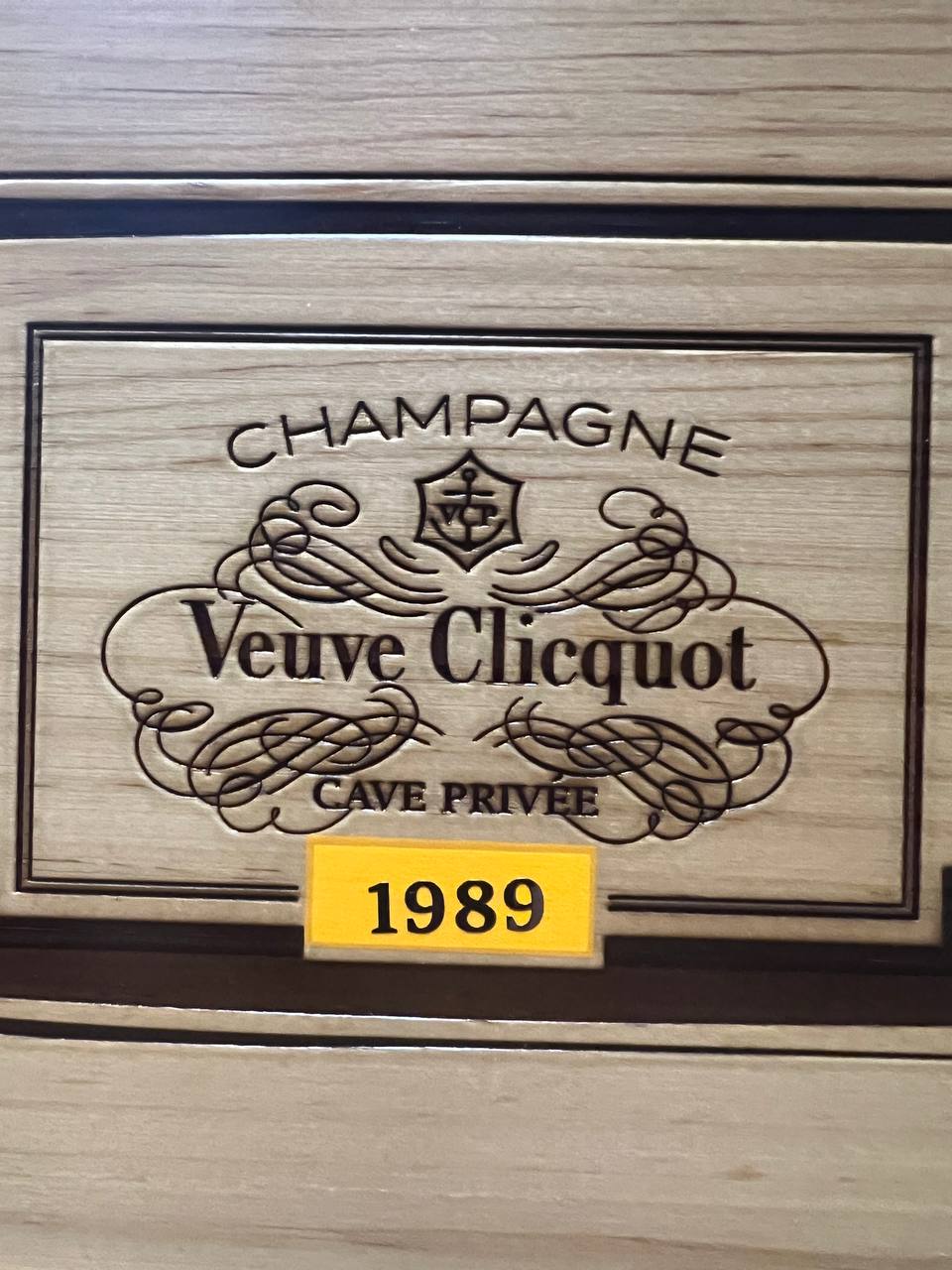 Cave Privée 1989 Champagne Vintage Veuve Clicquot