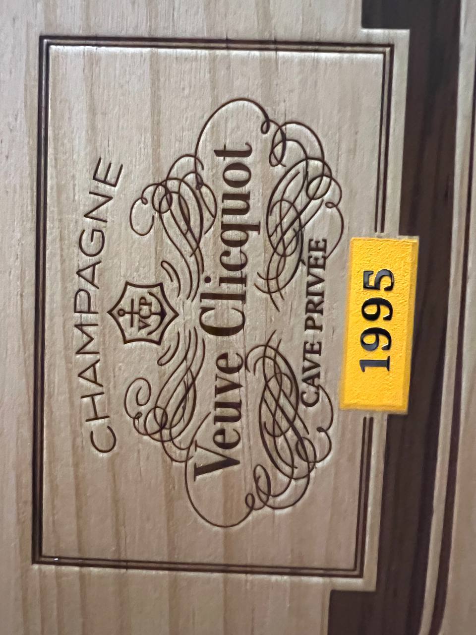 Cave Privée 1995 Champagne Vintage Veuve Clicquot