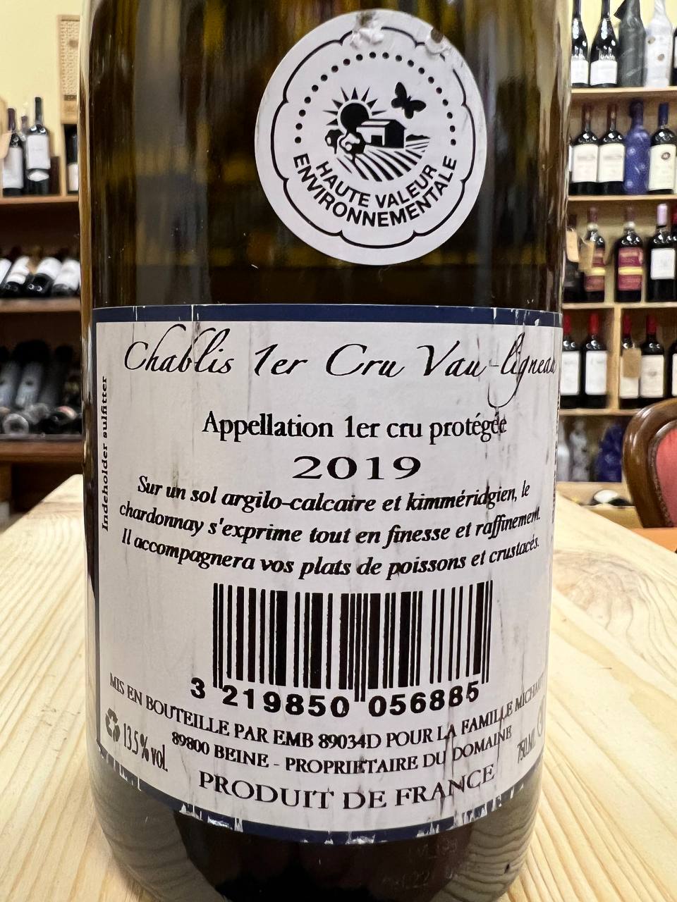 Chablis 1er Cru 2019 Domaine Michaut