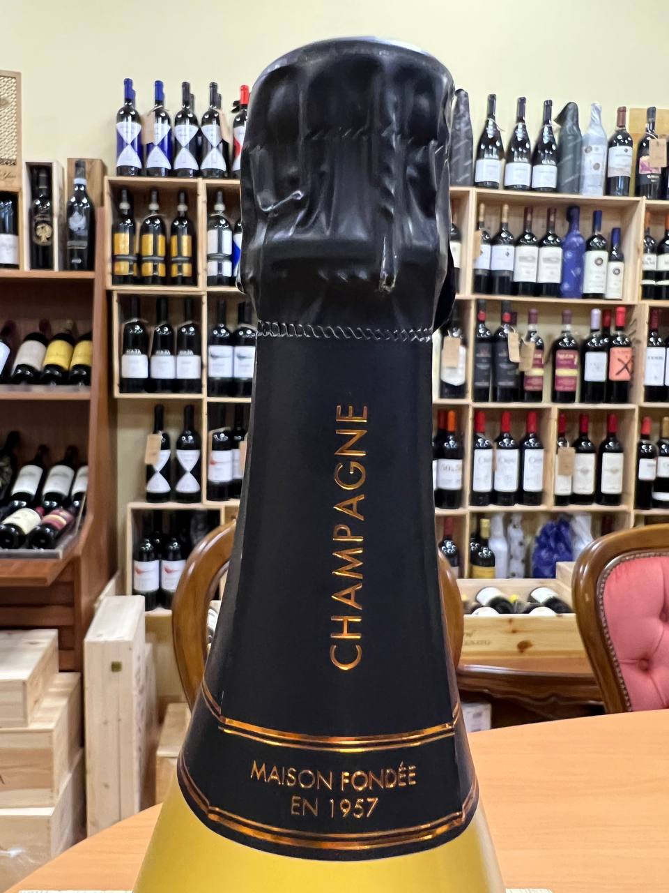 Champagne Blanc de Blancs Denis Bovière