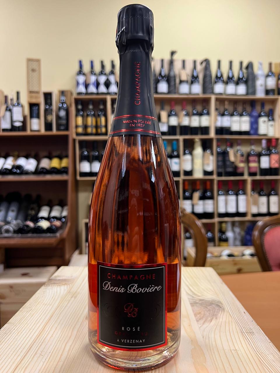 Champagne Rosé Denis Bovière  Grand Cru