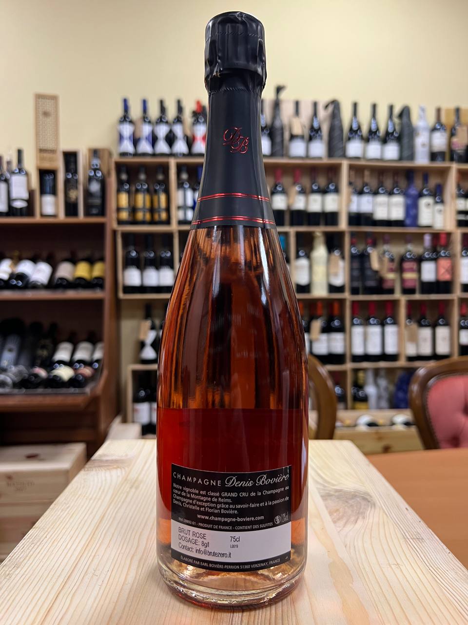Champagne Rosé Denis Bovière  Grand Cru