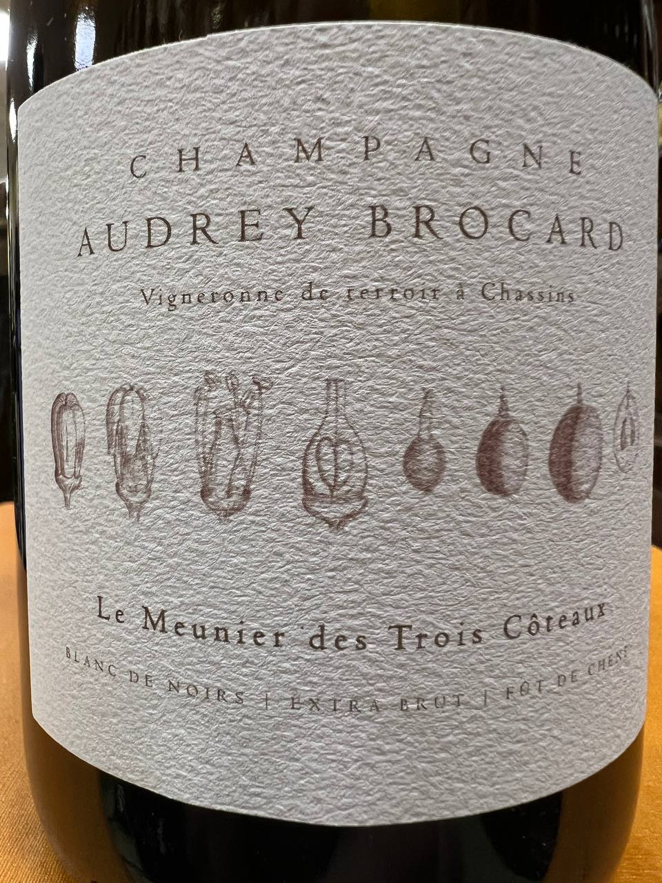 Champagne Audrey Brocard Meunier Des Trois Côteaux