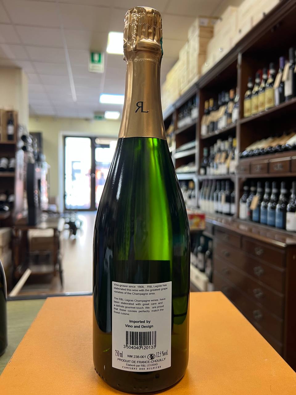 Champagne R&L Legras Grand Cru Blanc de Blanc Brut