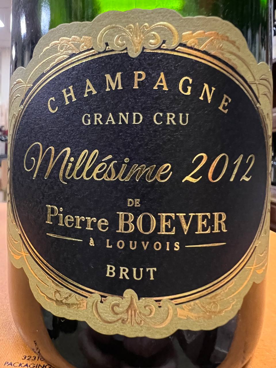 Pierre Boever Carte d'Or Millesime 2012 Brut