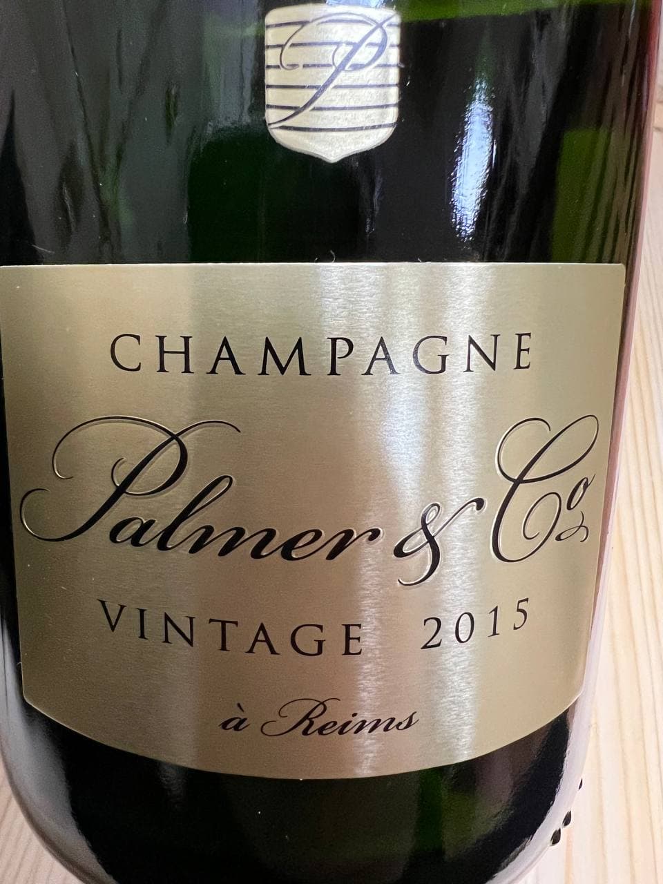 Champagne Palmer & Co Vintage 2015 Millesimé