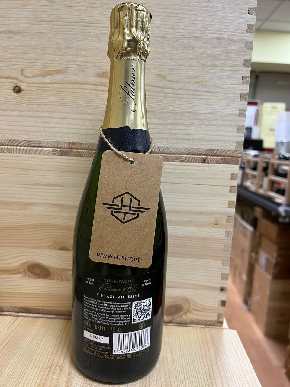 Champagne Palmer & Co Vintage 2015 Millesimé