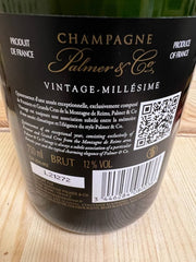 Champagne Palmer & Co Vintage 2015 Millesimé