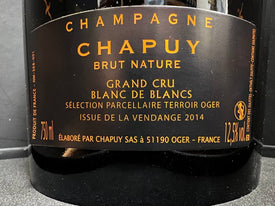 Champagne Chapuy Unica Oger Grand Cru