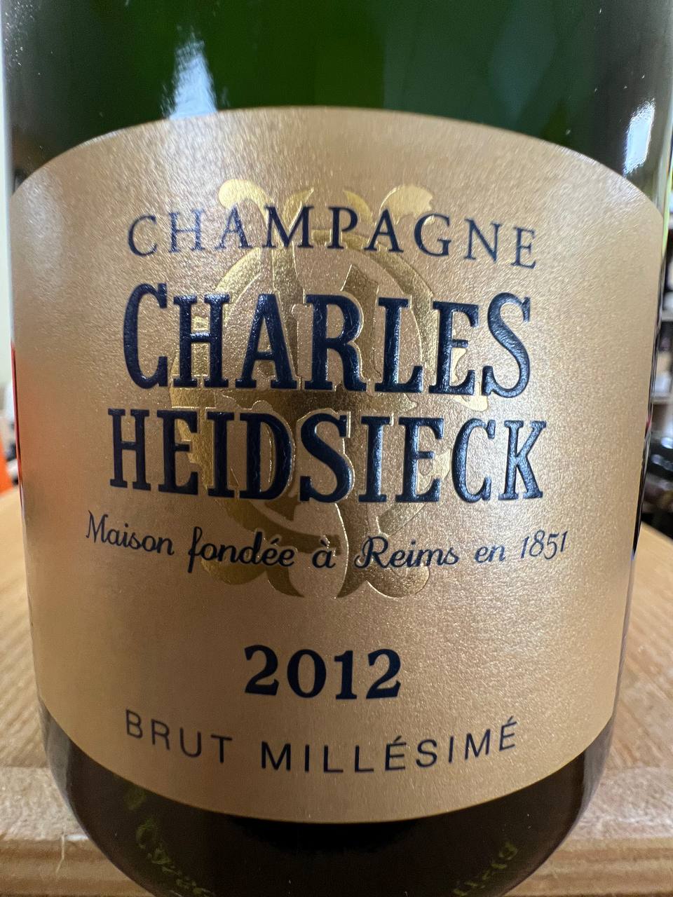 Charles Heidsieck Champagne Brut Millesimé 2012