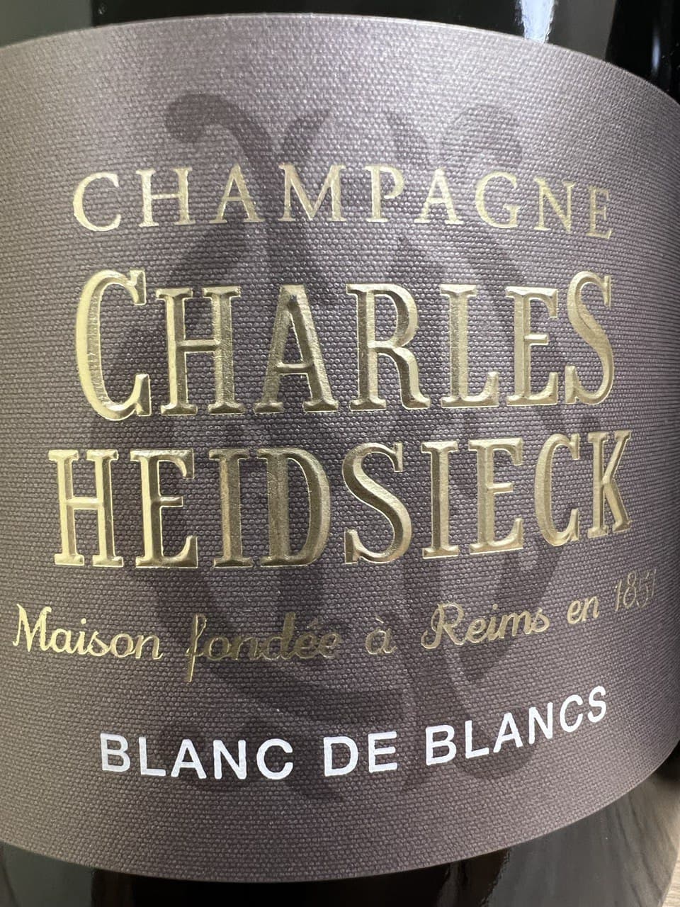 Champagne Charles Heidsieck Blanc de Blancs