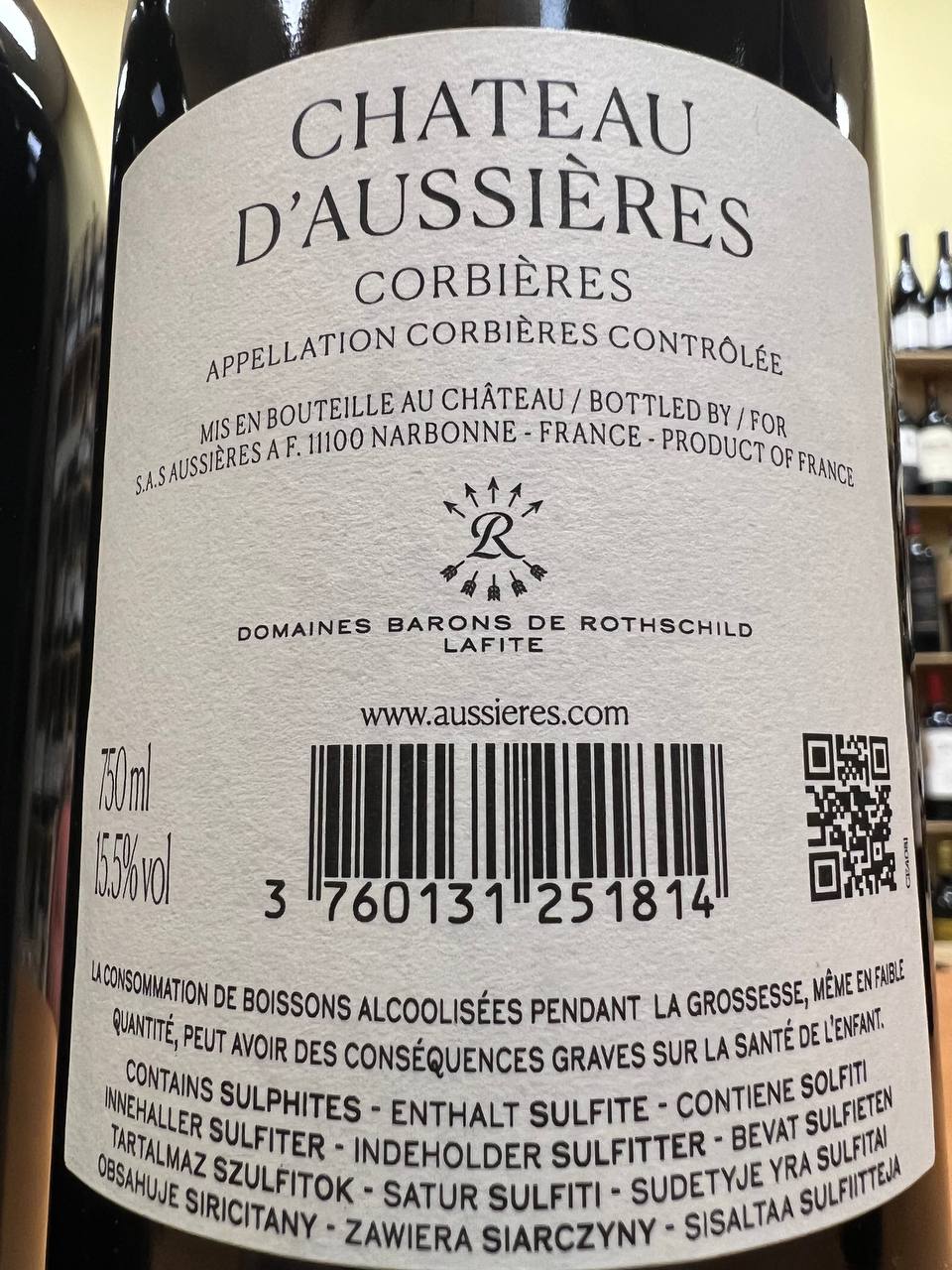 Château d'Aussières 2018 Corbières AOC