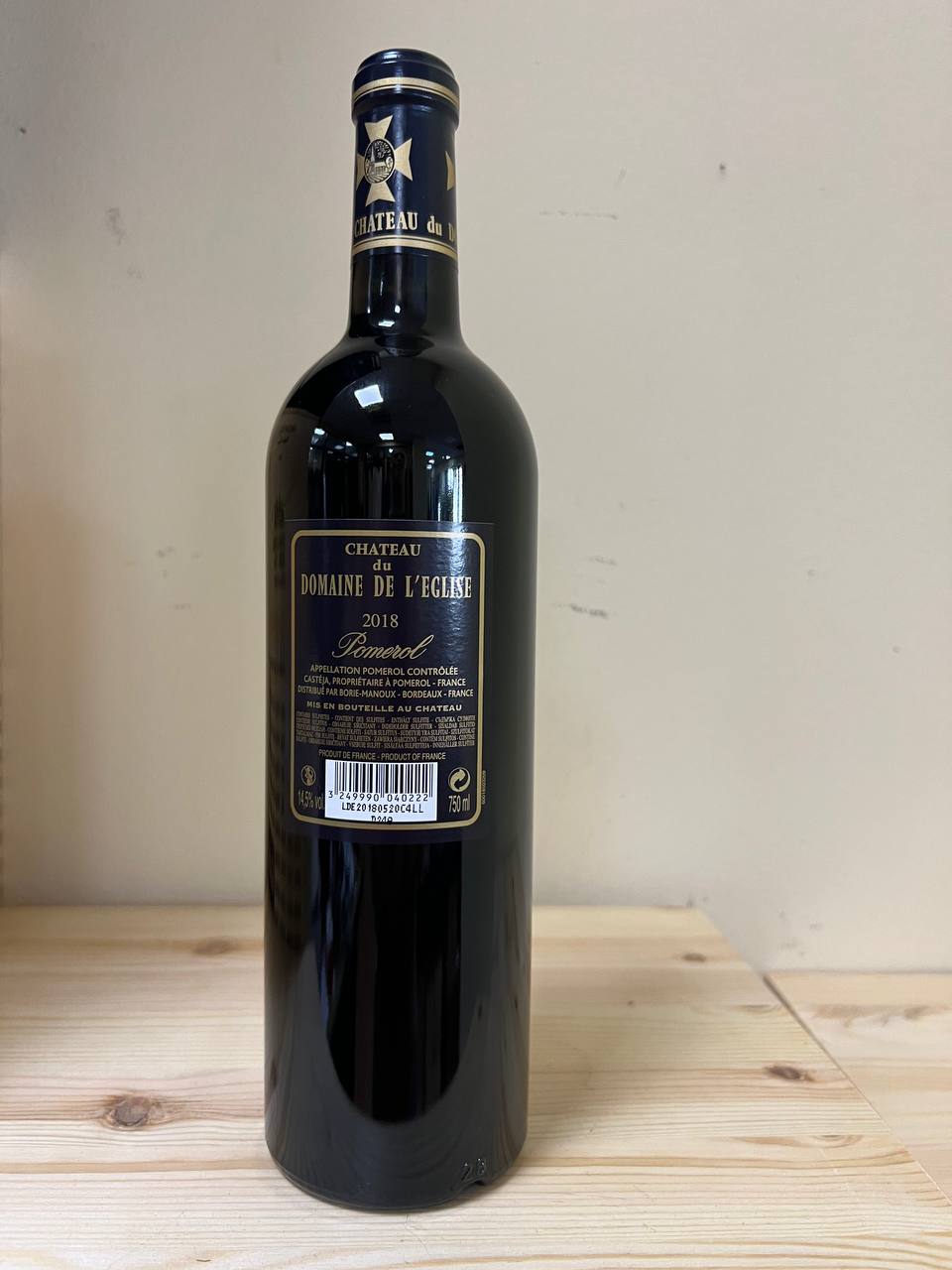Château du Domaine de l'Eglise 2018 Pomerol