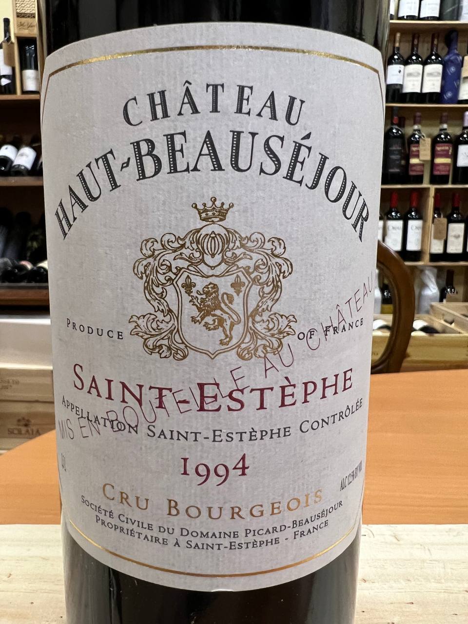 Château Haut-Beauséjour  Magnum1994 - Saint-Estèphe