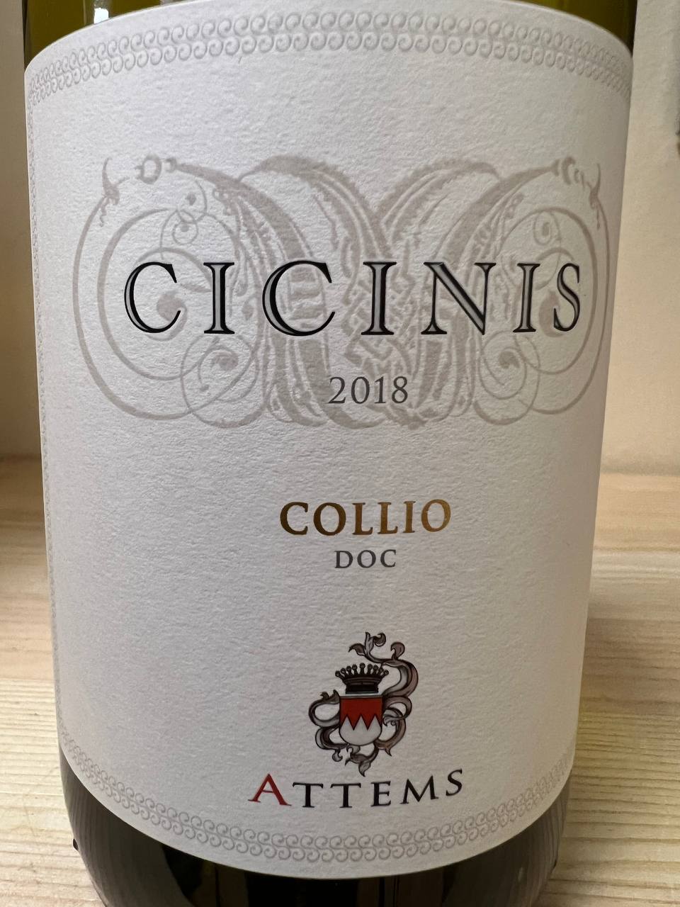 Cicinis 2018 Collio DOC - Attems