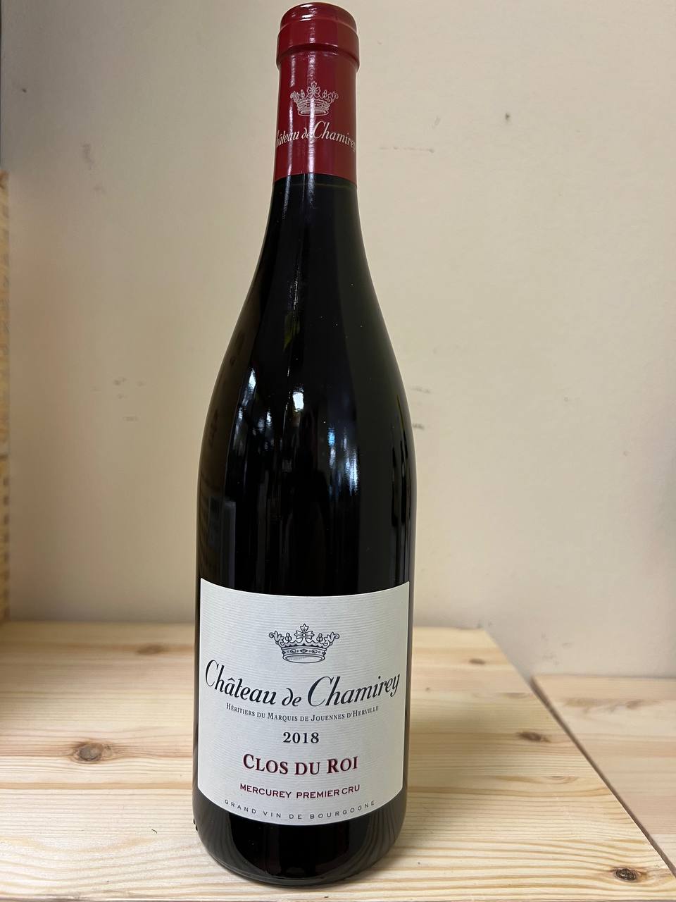 Chateau de Chamirey Mercurey 1er Cru Clos Du Roi 2018