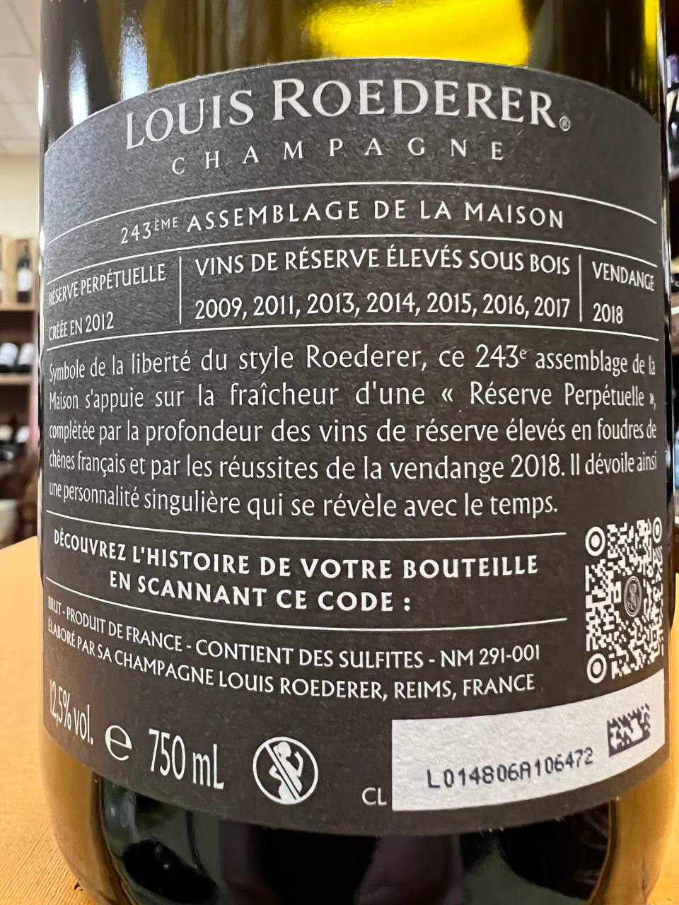 Louis Roederer Collection 243 Champagne Brut