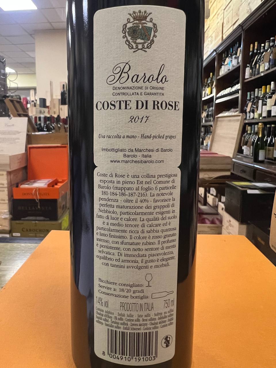 Marchesi Di Barolo Coste Di Rose 2017