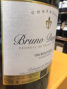 Bruno Dangin Cuvee Magnum Blanche - Crémant  de Bourgogne Bio