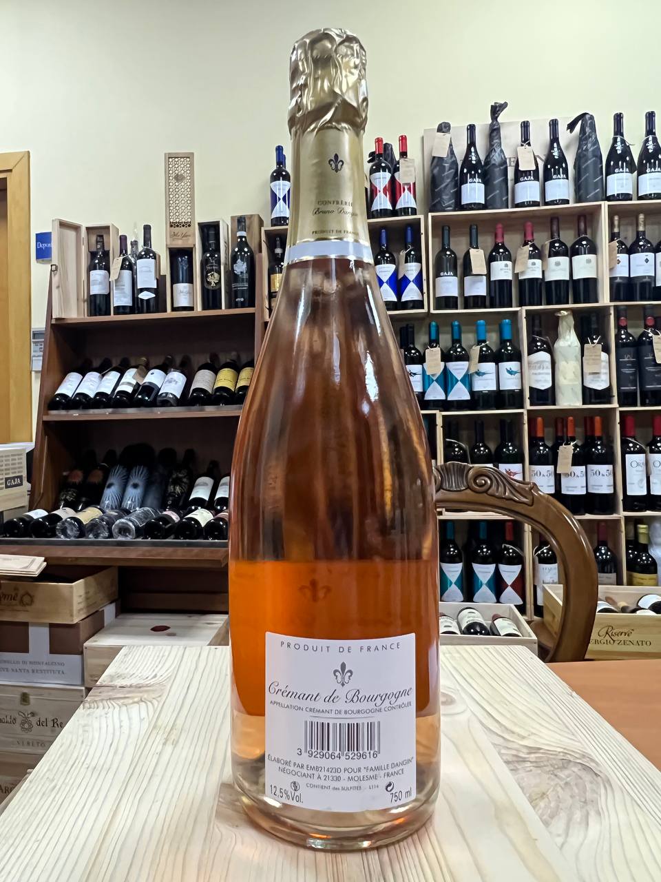 Crémant de Bourgogne  Rosé Brut Cuvée Bruno Dangin