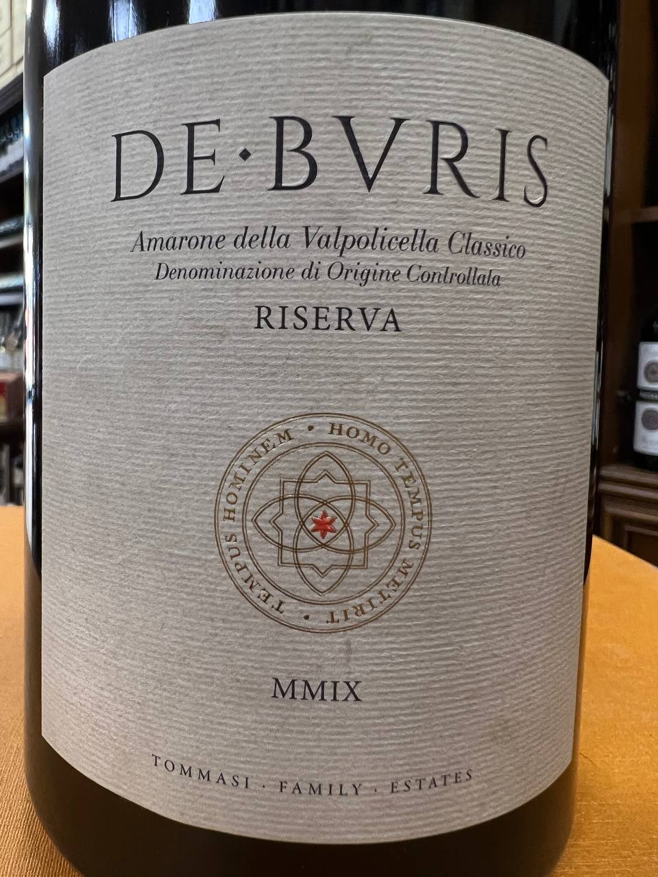 De Buris 2009 Amarone Della Valpolicella Classico Riserva
