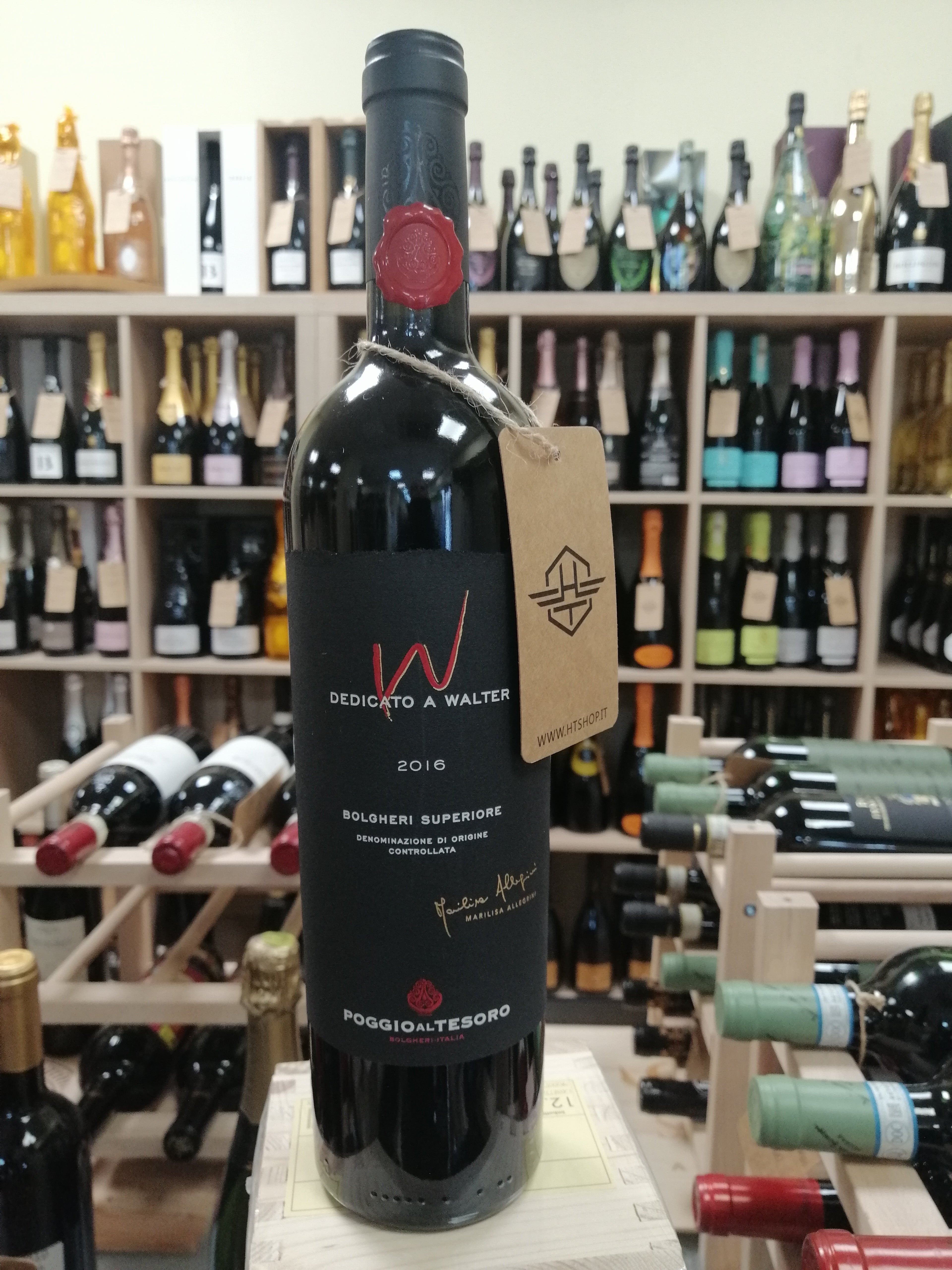 Toscana Rosso IGT “Dedicato a Walter” 2016 - Poggio al Tesoro