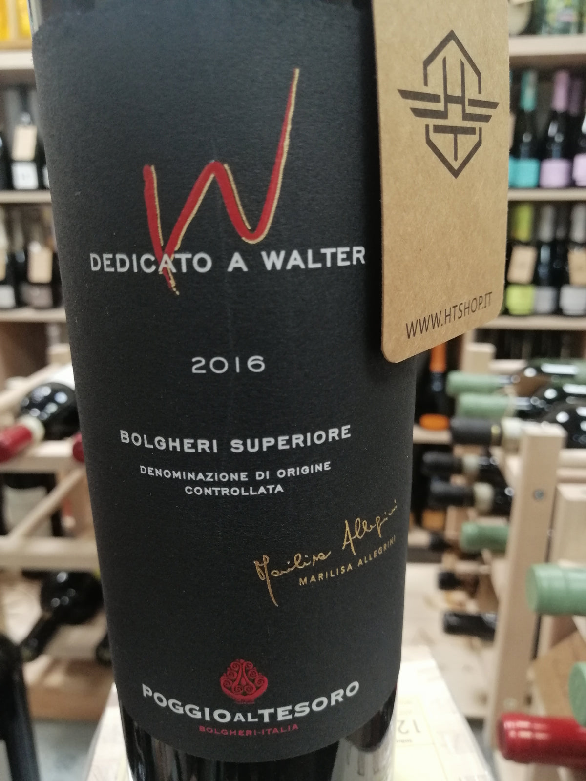 Toscana Rosso IGT “Dedicato a Walter” 2016 - Poggio al Tesoro