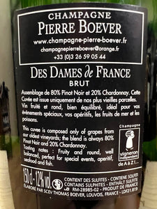 Des Dames de France Champagne Pierre Boever - Grand Cru Magnum
