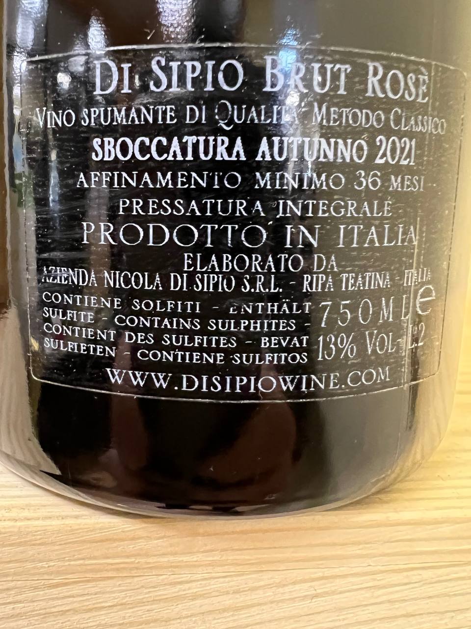 Di Sipio Brut Rosé Metodo Classico