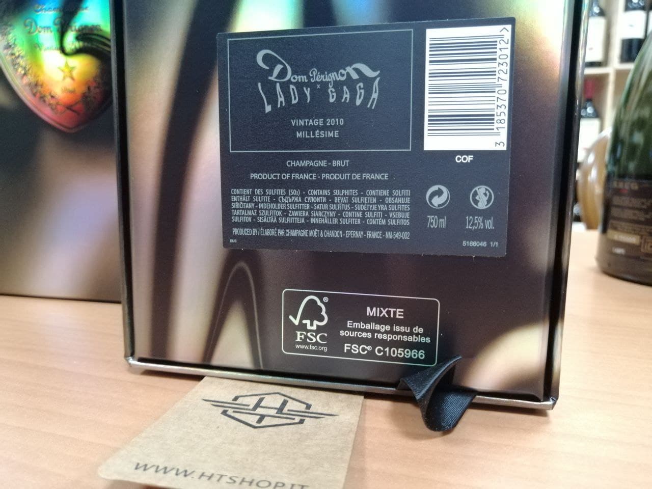 Champagne Dom Pérignon Lady Gaga  2010