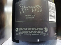 Champagne Dom Pérignon Lady Gaga  2010