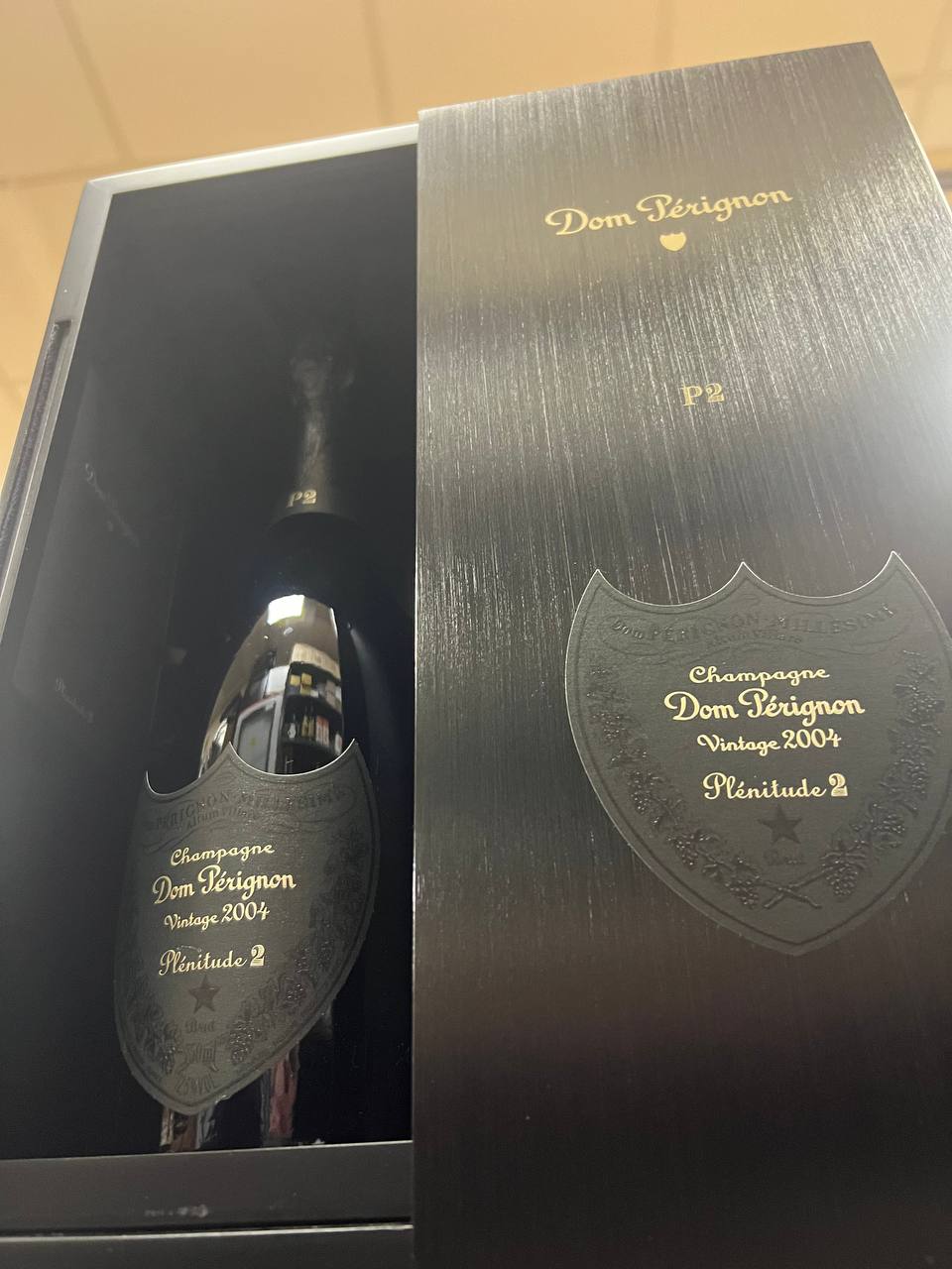 Plénitude P2 Dom Pérignon Champagne Brut 2004 (Astuccio legno)