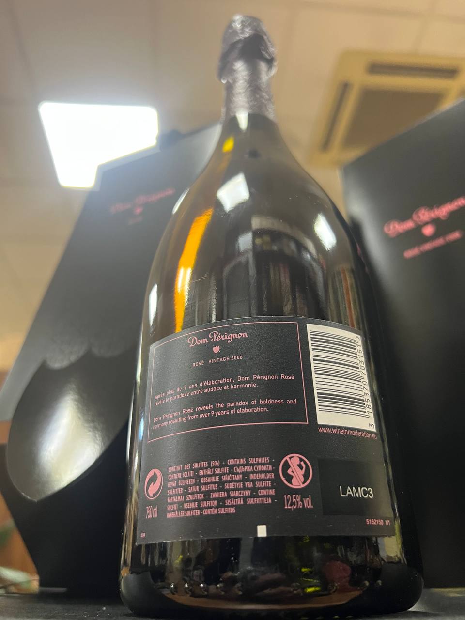 Dom Pérignon Rosè 2008 - Champagne Brut - Con Astuccio