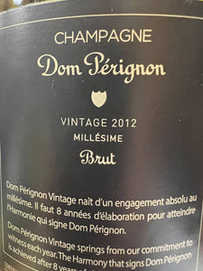 Champagne Dom Pérignon Luminous Vintage  2012