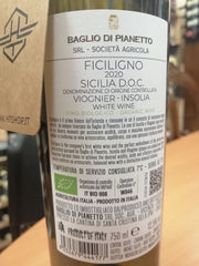 Ficiligno Insolia Viognier 2020 - Baglio di Pianetto