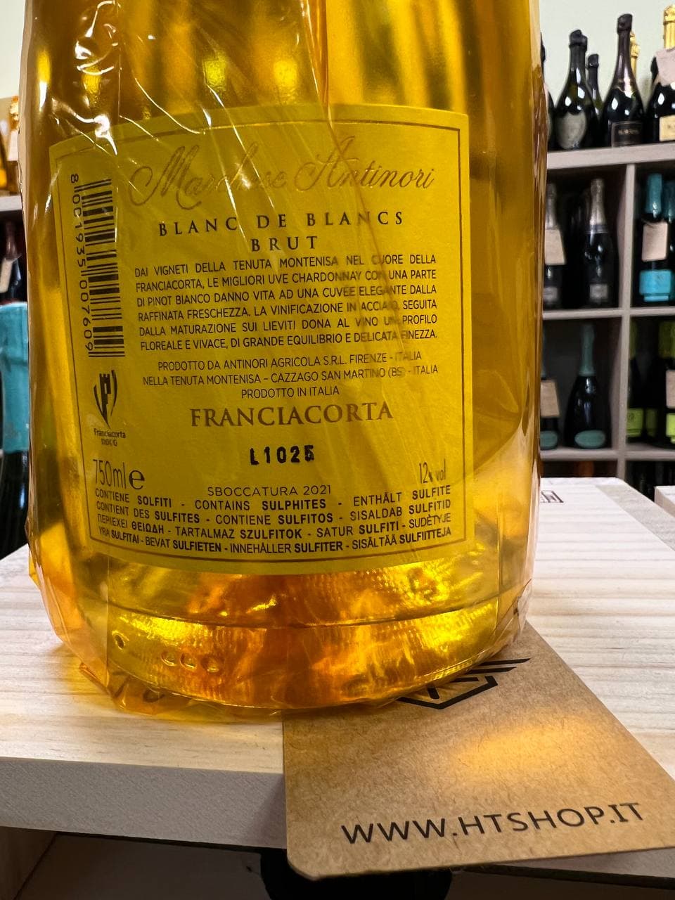 Marchese Antinori Blanc de Blancs Franciacorta - Tenuta Montenisa