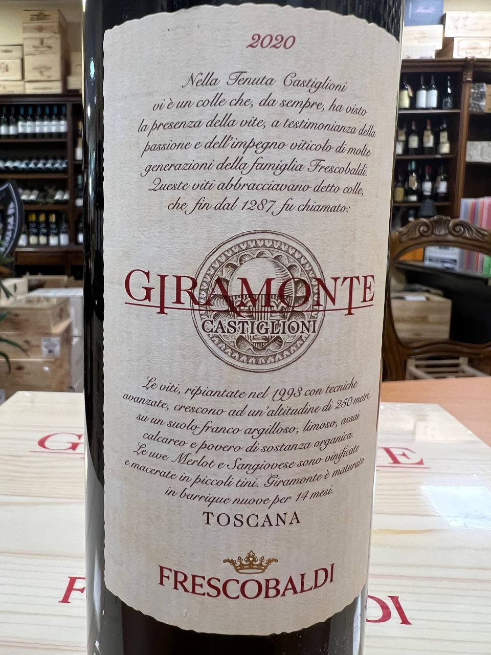 Giramonte Frescobaldi 2020 - Toscana Rosso IGT