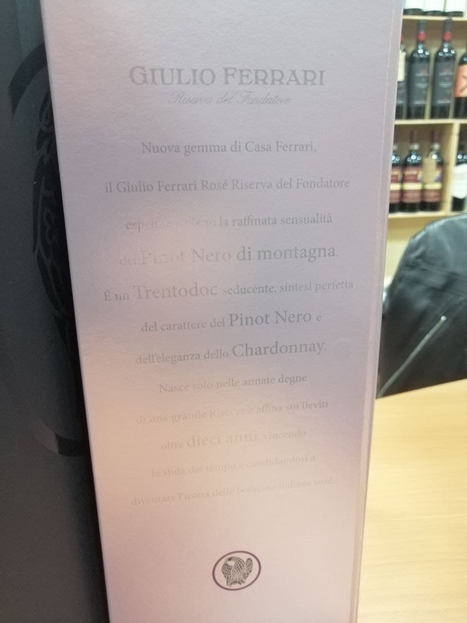 Giulio Ferrari Rosé 2008 - Trento DOC Riserva del fondatore