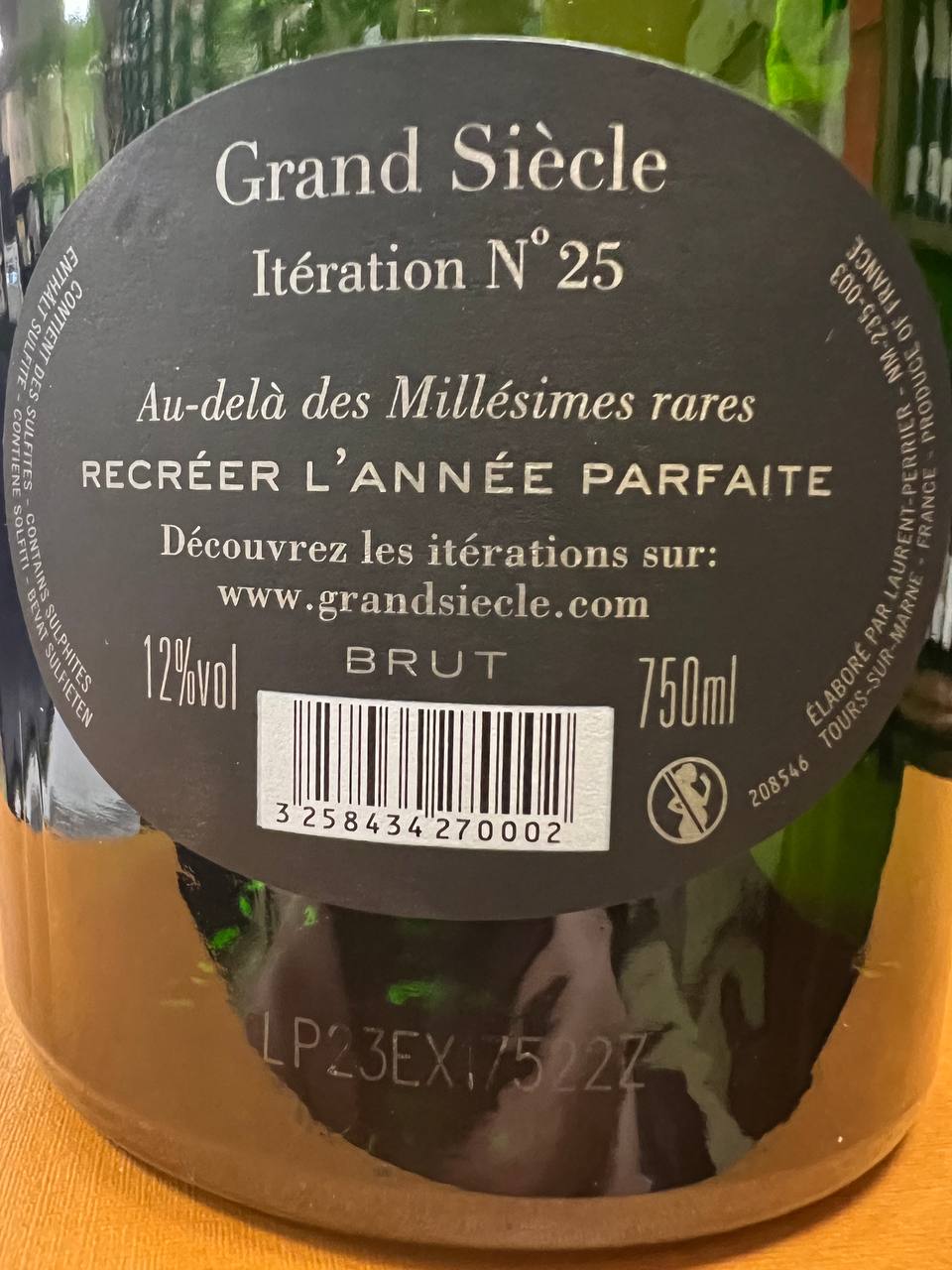 Laurent-Perrier  Champagne "Grand Siècle N°25" - Astucciato