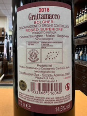 Grattamacco 2018 Bolgheri Rosso Superiore