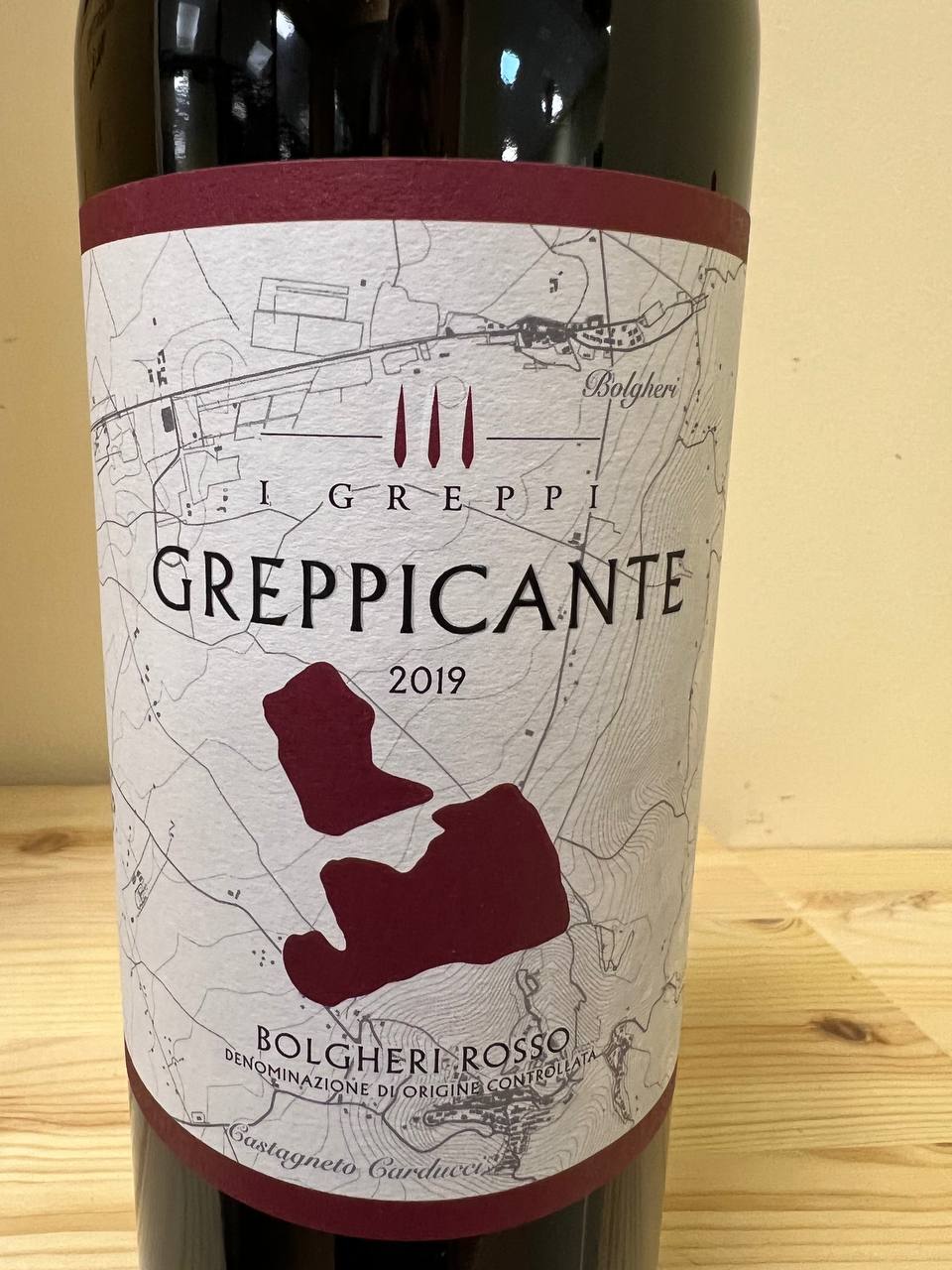 Greppicante 2019 Bolgheri Rosso - I Greppi