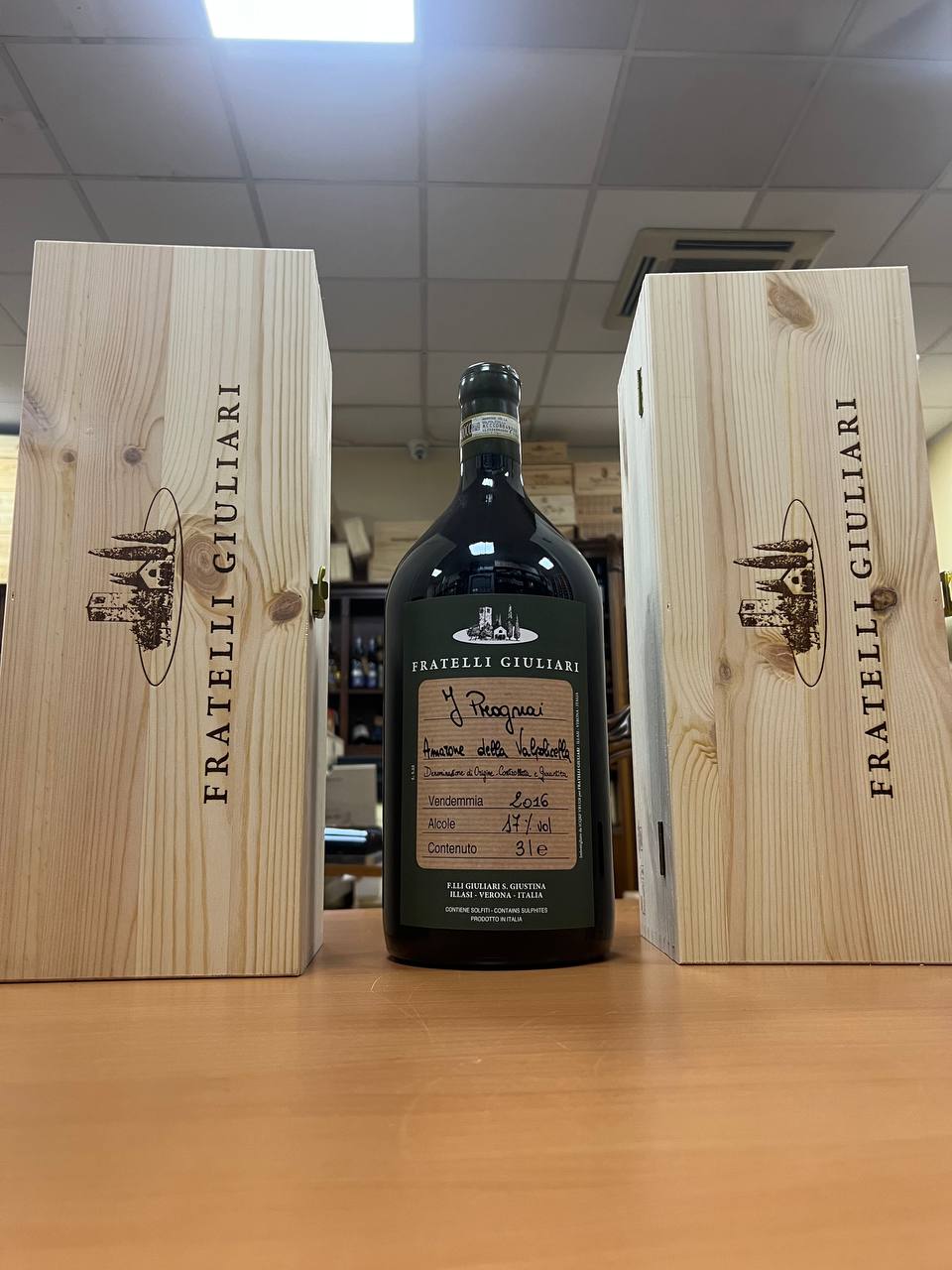 Fratelli Giuliari I Prognai 2016 Jeroboam - Amarone della Valpolicella