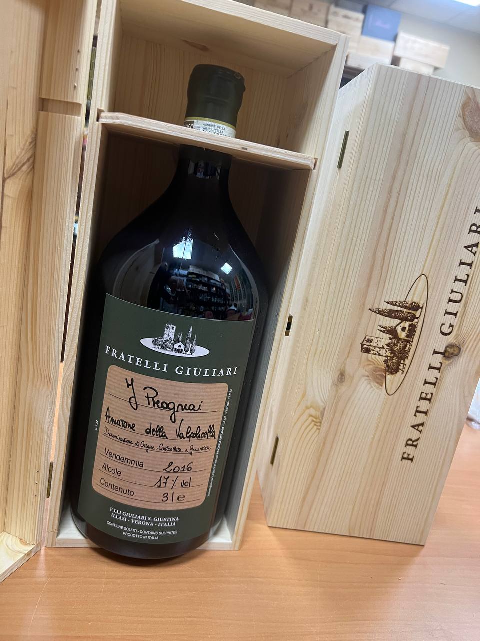 Fratelli Giuliari I Prognai 2016 Jeroboam - Amarone della Valpolicella