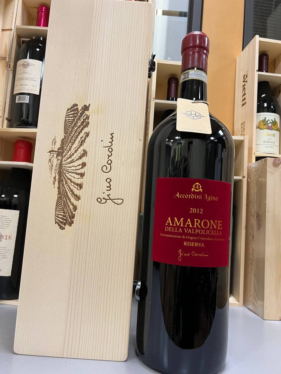 Amarone Della Valpolicella Riserva 5 litri 2012 Gino Cordin