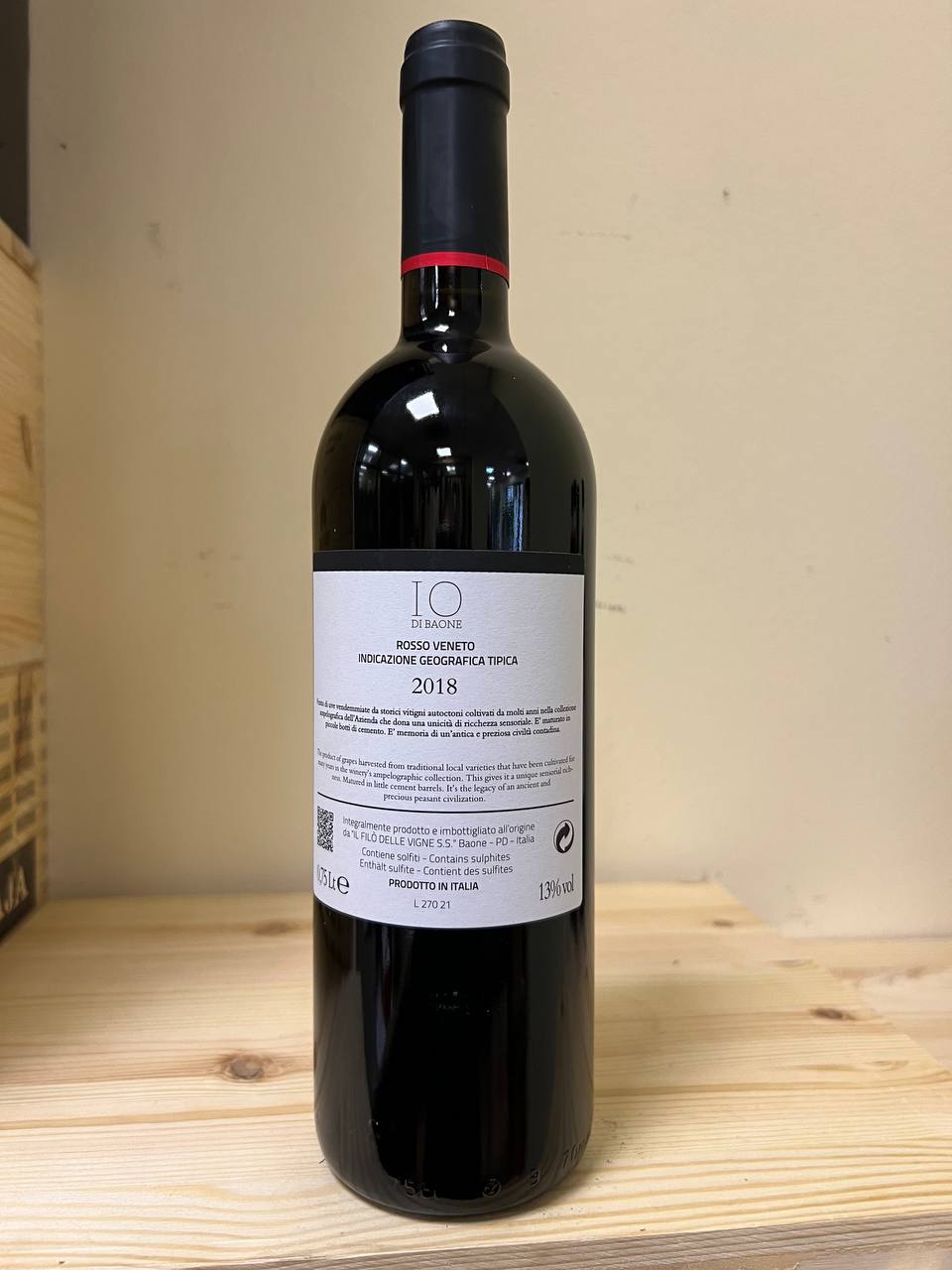 Io di Baone 2018 Rosso Veneto IGT Colli Euganei